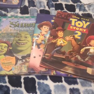 Shrek And Toy Story Hardcover Books
